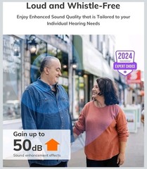 ELEHEAR-Beyond Hearing Aids, Bluetooth Rechargeable OTC Hearing Aids for Sen