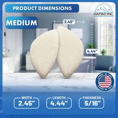 Scaphoid Pads for Men & Women, Medium (Pack of 1) – Adhesive Backing, Flat Foot
