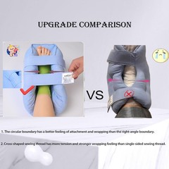 DRKLC Heel Protector for Pressure Sores, Improved Version ( Blue – 1 Pc )