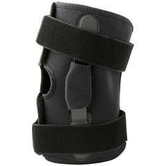 Hinged Knee Brace for Men Women Support Swollen ACL with Pro Hand Wraps Pair