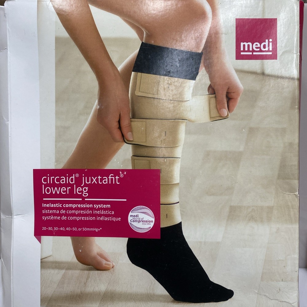 Medi CJF43003 Circaid Long Juxtafit Lower Leg Compression Large 36cm -Damage Box