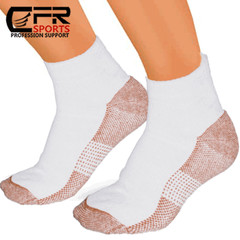 1-3 Pairs Copper Compression Socks Plantar Fasciitis Arch Ankle Running Support@