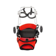 2-Wheel Adjustable Cat Wheelchair Lightweight For Back Legs Disabled Injured Pet