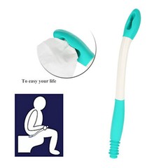 Toilet Aid Wiper Self Assist Bathroom Bottom Butt Wipe Helper Wand Long Aid ABE