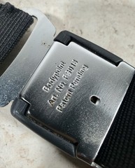Quickie SR45 Tilt in Space Manual Wheelchair Lap/ Seat Belt