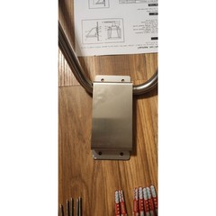 Wall Mounted Folding Shower Seat Bench Stainless Steel Frame 350 lb Capacity