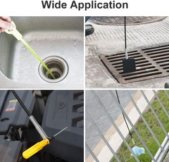 High-Quality 63-Inch Flexible Drain Cleaning Tool – 4 Claw Design Included