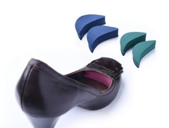 Shoolex 3 Sizes in One Pack Shoe 6 Count (Pack of 1), Blue, Green, Purple