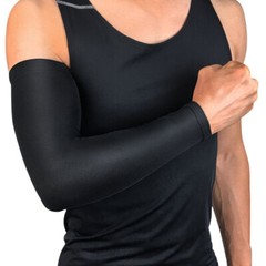 Basketball Sports Compression Arm Sleeves Elbow Brace Support UV Sun Protection
