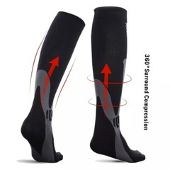 Women Men Compression Socks Stockings Knee High Medical 20-30 mmHG L/XL – XXL