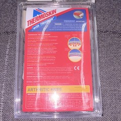 Thermoskin Arthritic Knee Wrap Brace w/ Trioxon, Adjustable, M, Beige 84300