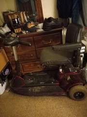Pride Revo S66 3 Wheel Mobility Scooter Red