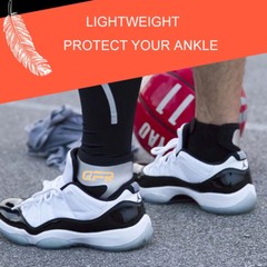 Pair Ankle Brace Achilles Tendon Support Arch Foot Wrap Sleeves Adjustable Strap