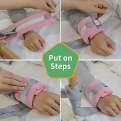 Patient Restraints, Wrist/Ankle Straps, Limb Holders for Hospital Rails