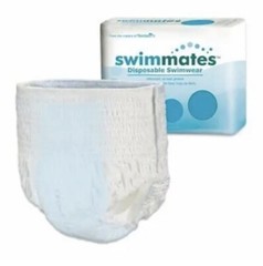 Unisex Adult Swim Briefs (22 Ct) | Bowel Containment | Discreet & Secure | Fast