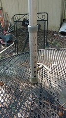 SHOWER CHAIR 250 POUNDS LIMIT ADJUSTABLE, 40″ ADJUSTABLE CANE. in Good Condition