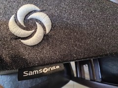 Samsonite Seat Cushion Non-Slip Gray and Black Support Cushion