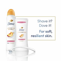 Dove Advanced Care Antiperspirant Peach Chamomile Deodorant Stick 4PK 72H Odor