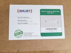 ​Smart Caregiver TL-2100B Fall Monitor & 1-Year Bed Sensor Pad 10″x30″ PPB-RI