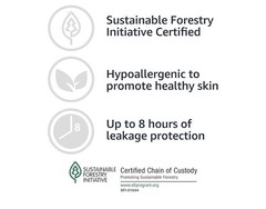 60 Count Women’s Incontinence Underwear Medium Amazon Basics (3) 20 Count