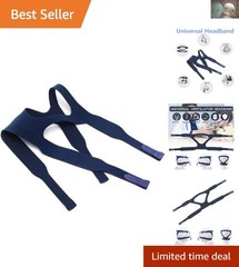Comfort Fit Universal Headgear for Ventilator Masks – Lightweight and Durable