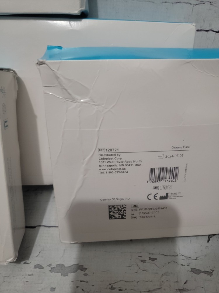 5X COLOPLAST BRAVA 120721 ELASTIC BARRIER STRIPS Y SHAPE BOX OF (30) EXP 2/27