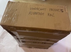 HealthCraft Products Advantage Rail Bariatric Portable : Floor