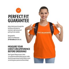 Posture Corrector for Men and Women, Bodywellness Fix Upper Back Brace for Cl…
