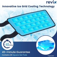 Long Lasting Ice Pack for Legs & Calf Relief Reusable Gel Cold Wrap