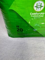 FitRight OptiFit Incontinence Briefs XL 56-64in Extra Absorbency Green 20