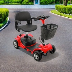 4 Wheels Mobility Scooter 200W Power Electric Wheelchairs Heavy Duty for Seniors