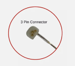 Resound SureFit2 Aid Receiver Wire for LiNX² Linx3D & Quattro (3 Prongs) NEW