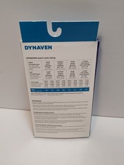 Dynaven Solid Black 1 Pair Knee High Medical Compression Socks Men’s Size XS