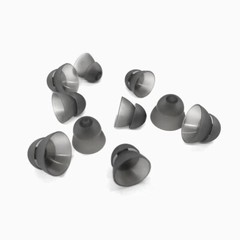 10Pcs Hearing Aid Domes Hearing Aid Eartips Earplug Silicone Hearing Aid Earbud