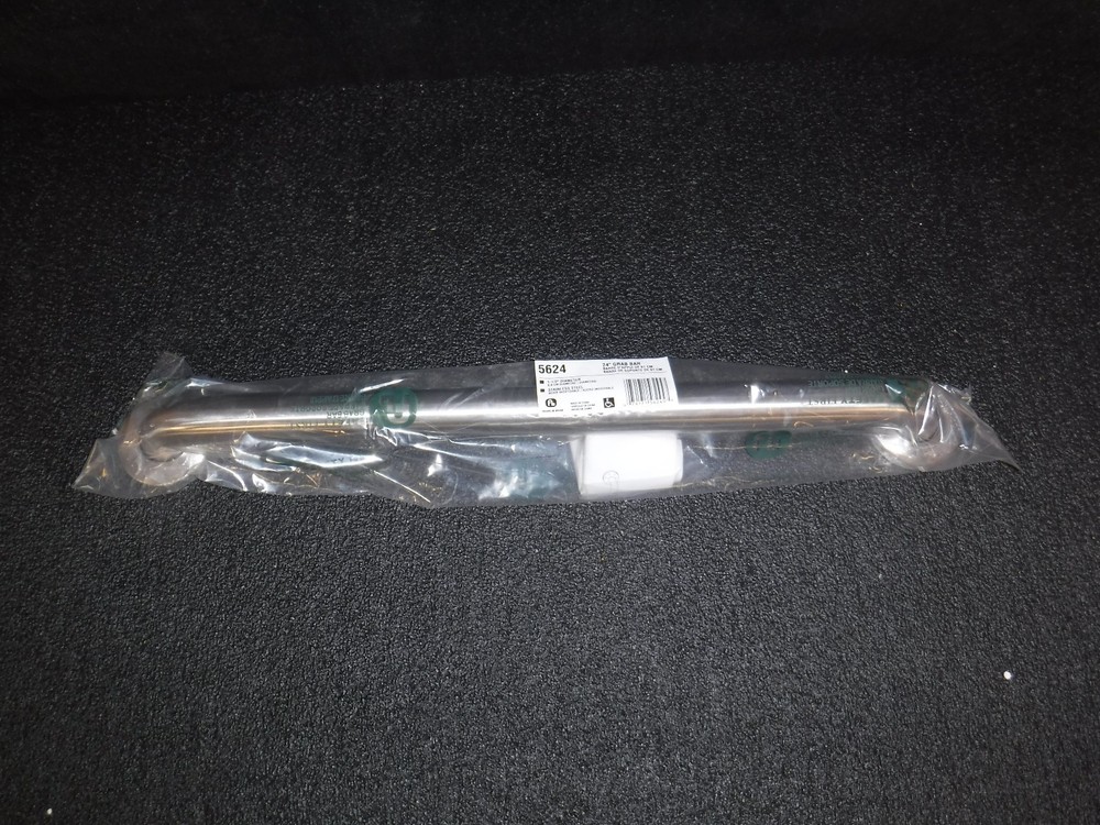 New Franklin Brass 5624 1-1/2″ X 24″ Grab Bar Stainless Steel 29WJ19 (S)