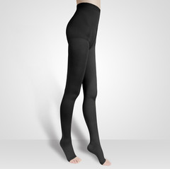 30-40mmHg Compression Pantyhose Stockings Relief Medical Supports Open Toe Socks