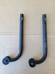 PDG Fuze T-50 – Manual Tilt Wheelchair ANTI TIP BARS Wheelie Bars Tippers Parts