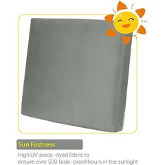 10 Size Patio Chair Seat Covers , Windproof, Water Resistant Patio Cushion Slip