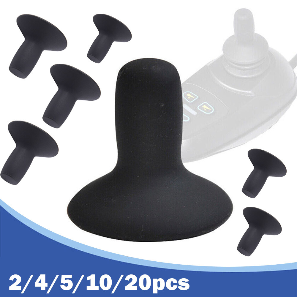 2~20XRubber Joystick Knob Button For Hoveround Shoprider Electric Wheelchair Jet