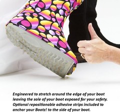 Black Orthopedic Boot Cover High Top Size A 15 To 18 Inches Circumference 24 …