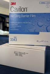 3M 3343 Cavilon No Sting Barrier Film – Lot of 2 Boxes of 25 (50 TOTAL) Exp 2028