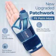 New Updated Thumb Brace for Women and Men, Reversible Trigger Thumb Splint fo…