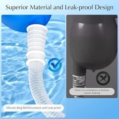 Portable Urinal for Men Spill Proof 2000ml 47.2 Inch Tube Reusable Male Pee