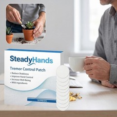 Steadyhands Tremor Control Patch, Steady Hands Control Patch – Hand Stabilizer