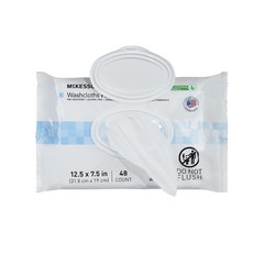 Hypoallergenic Cleansing Wipes, Unscented, 48 Count Packs for Sensitive Skin