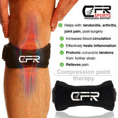 Knee Brace Support Patella Stabilizer Strap Arthritis Running Tendon Pain Relief
