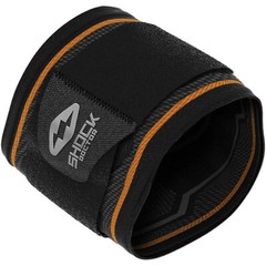 Shock Doctor Compression Knit Tennis/Golf Elbow Sleeve w/ Support – Black/Gray