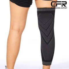 Knee Sleeve Compression Brace Support Full Leg Sport Joint Pain Arthritis Relief