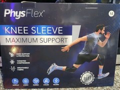 Physflex knee sleeve maximum Targeted support size, Size Medium Brand NEW!