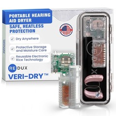 Heatless Hearing Aid Dryer & Dehumidifier – Electronic Rice Tech, Safe for Recha